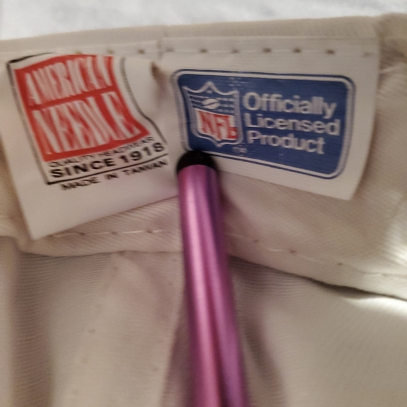 VNTG 1991 Superbowl XXV NFL Licenced Baseball cap snapback patch hat - Picture 4 of 6